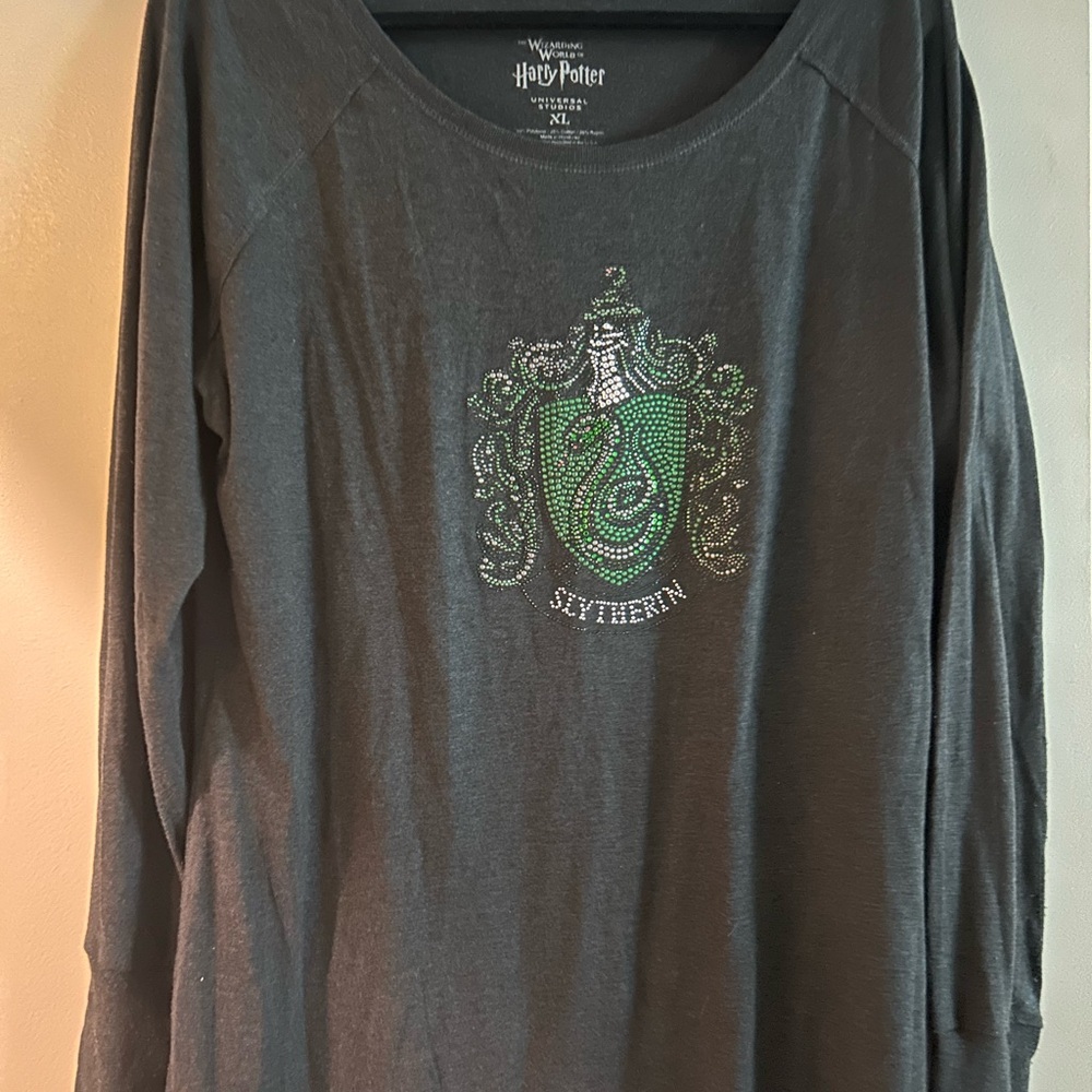 Harry Potter Slytherin Long Sleeve Shirt